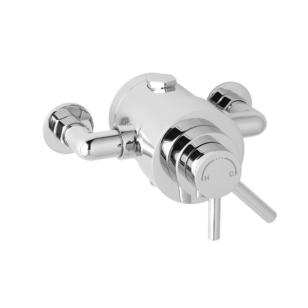 Eastbrook Thermostatic Lever Exposed Shower Valve