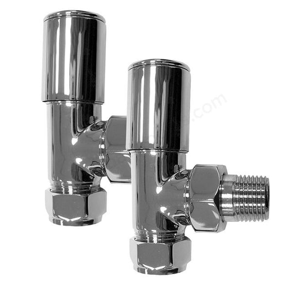 15mm Lockshield radiator valves (pair)