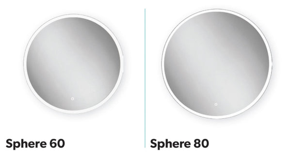 HiB Sphere LED Ambient Mirror