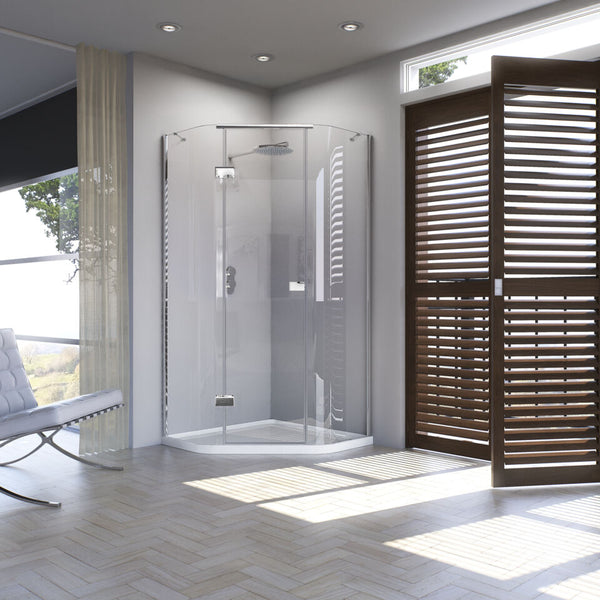 Matki Illusion Quintesse Shower Enclosure with Raised Shower Tray