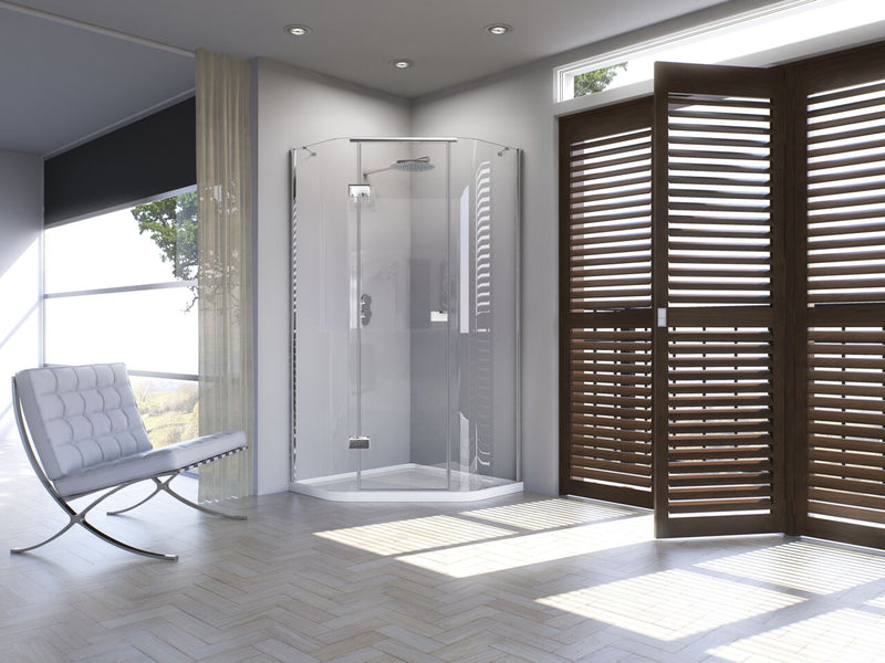 Matki Illusion Quintesse Shower Enclosure with Raised Shower Tray