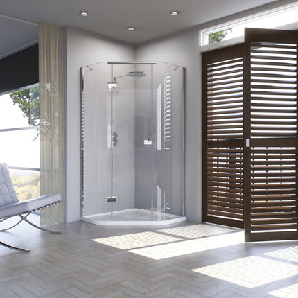 Matki Illusion Quintesse Shower Enclosure with Standard Shower Tray