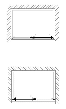 Matki-ONE Sliding Recess Shower Door