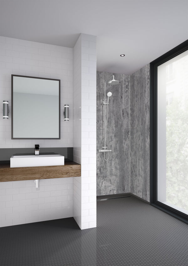 Sample - Platinum Stone | Wetwall Bathroom Wall Panels