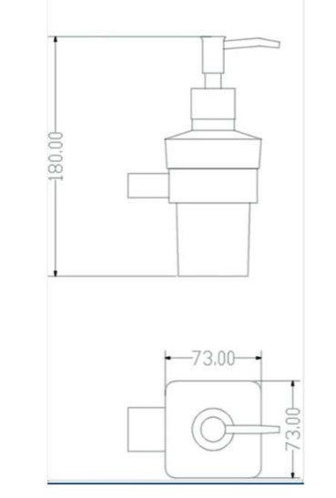 RAK Ceramics Moon soap dispenser