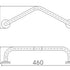 RAK Ceramics Angled Grab Rail