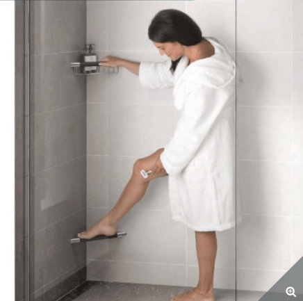 HiB Shower Grab Bar with Grip