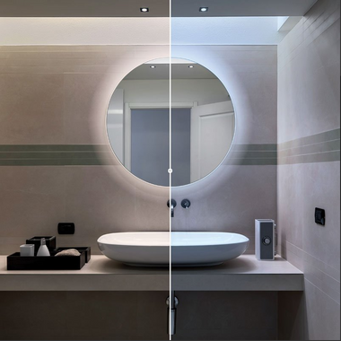 Backlight for mirror deals