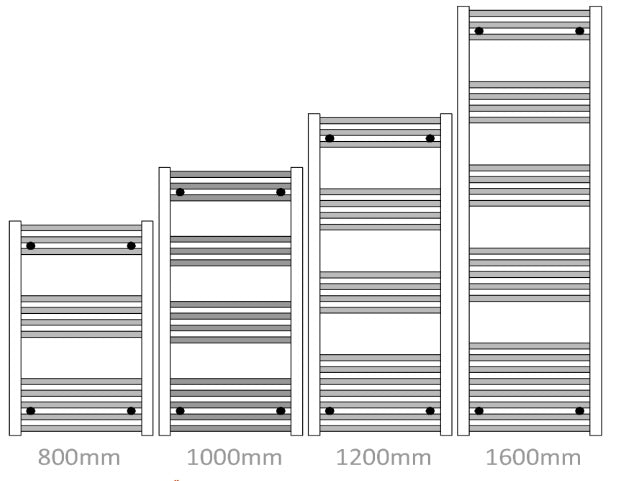 Reina Capo Chrome Flat Towel Warmer