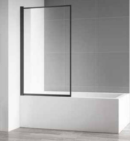 Frontline 6mm Velar Framed Bath Screen