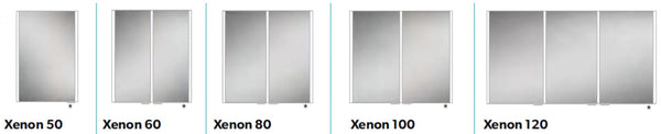 HiB Xenon LED Illuminated Cabinet