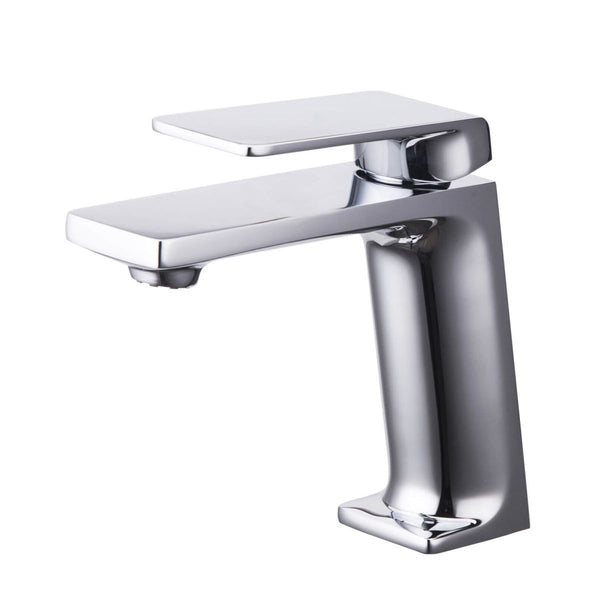 Frontline Move chrome basin tap with waste